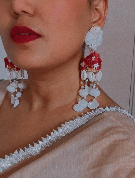 Shell Jhumka by Kihoy